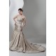 A-Line Satin Sleeveless Strapless Lace Wedding Dresses 2030859 A-Line Satin Sleeveless Strapless Lace Wedding Dresses 2030859