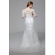 Satin Organza 3/4 Length Sleeve Sweetheart Embellished Wedding Dresses 2030860 Satin Organza 3/4 Length Sleeve Sweetheart Embellished Wedding Dresses 2030860