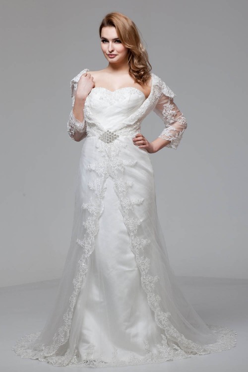 Elegant Square Long Sleeves Lace Satin Floor length Mother of The Bride Dresses For Wedding main image 1