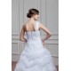 Satin Organza Ball Gown Sleeveless One-Shoulder Wedding Dresses 2030861 Satin Organza Ball Gown Sleeveless One-Shoulder Wedding Dresses 2030861