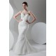 Satin Organza Scoop Sleeveless Mermaid/Trumpet Beaded Wedding Dresses 2030865 Satin Organza Scoop Sleeveless Mermaid/Trumpet Beaded Wedding Dresses 2030865