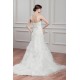 Satin Organza Strapless Mermaid/Trumpet Beaded Wedding Dresses 2030868 Satin Organza Strapless Mermaid/Trumpet Beaded Wedding Dresses 2030868