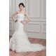 Satin Organza Strapless Mermaid/Trumpet Beaded Wedding Dresses 2030868 Satin Organza Strapless Mermaid/Trumpet Beaded Wedding Dresses 2030868