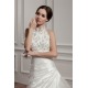 Satin Taffeta Halter A-Line Sleeveless Beaded Lace Wedding Dresses 2030886 Satin Taffeta Halter A-Line Sleeveless Beaded Lace Wedding Dresses 2030886