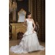 Satin Taffeta Sleeveless A-Line One-Shoulder Sweet Wedding Dresses 2030888 Satin Taffeta Sleeveless A-Line One-Shoulder Sweet Wedding Dresses 2030888