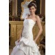 Satin Taffeta Sleeveless A-Line One-Shoulder Sweet Wedding Dresses 2030888 Satin Taffeta Sleeveless A-Line One-Shoulder Sweet Wedding Dresses 2030888