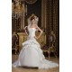 Satin Taffeta Sleeveless A-Line One-Shoulder Sweet Wedding Dresses 2030888 Satin Taffeta Sleeveless A-Line One-Shoulder Sweet Wedding Dresses 2030888