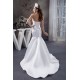 Mermaid/Trumpet Strapless Court Train Wedding Dresses 2030892