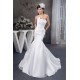 Mermaid/Trumpet Strapless Court Train Wedding Dresses 2030892