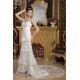 Sheath/Column Satin Fine Netting Sleeveless Beaded Lace Wedding Dresses 2030898 Sheath/Column Satin Fine Netting Sleeveless Beaded Lace Wedding Dresses 2030898