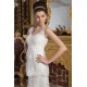 Sheath/Column Satin Fine Netting Sleeveless Beaded Lace Wedding Dresses 2030898 Sheath/Column Satin Fine Netting Sleeveless Beaded Lace Wedding Dresses 2030898