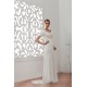 Short Sleeves Sheath/Column V-Neck Beaded Sequins Wedding Dresses 2030903 Short Sleeves Sheath/Column V-Neck Beaded Sequins Wedding Dresses 2030903