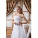 A-Line Satin Organza Strapless Beaded Lace Wedding Dresses 2030907 A-Line Satin Organza Strapless Beaded Lace Wedding Dresses 2030907