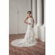A-Line Satin Taffeta Lace Spaghetti Straps Sweet Wedding Dresses 2030908 A-Line Satin Taffeta Lace Spaghetti Straps Sweet Wedding Dresses 2030908