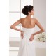 Sheath/Column Sweetheart Chiffon Sweep Train Wedding Dresses 2030913
