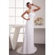 Sheath/Column Sleeveless Chiffon Fine Netting Sheer Beaded Wedding Dresses 2030918 Sheath/Column Sleeveless Chiffon Fine Netting Sheer Beaded Wedding Dresses 2030918