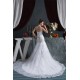 Sleeveless Halter Mermaid/Trumpet Satin Organza Lace Wedding Dresses 2030923 Sleeveless Halter Mermaid/Trumpet Satin Organza Lace Wedding Dresses 2030923