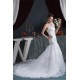 Sleeveless Halter Mermaid/Trumpet Satin Organza Lace Wedding Dresses 2030923 Sleeveless Halter Mermaid/Trumpet Satin Organza Lace Wedding Dresses 2030923