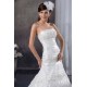 Sleeveless Satin Lace A-Line Strapless Beautiful Wedding Dresses 2030937 Sleeveless Satin Lace A-Line Strapless Beautiful Wedding Dresses 2030937