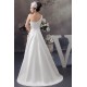 Sleeveless Satin One-Shoulder A-Line Beaded Wedding Dresses 2030941 Sleeveless Satin One-Shoulder A-Line Beaded Wedding Dresses 2030941