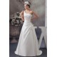 Sleeveless Satin One-Shoulder A-Line Beaded Wedding Dresses 2030941 Sleeveless Satin One-Shoulder A-Line Beaded Wedding Dresses 2030941