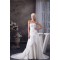 A-Line Strapless Sleeveless Satin Taffeta Wedding Dresses 2030946