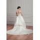 Sleeveless Sheer Satin Fine Netting A-Line Wedding Dresses 2030954 Sleeveless Sheer Satin Fine Netting A-Line Wedding Dresses 2030954