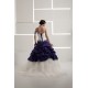 Sleeveless Strapless Satin Taffeta A-Line Wedding Dresses 2030968