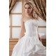Sleeveless Strapless Satin Taffeta Ball Gown Lace Wedding Dresses 2030969