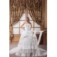 Sleeveless Strapless Satin Taffeta Ball Gown Lace Wedding Dresses 2030969