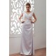 Sleeveless V-Neck Elastic Woven Satin Sheath/Column Wedding Dresses 2030974 Sleeveless V-Neck Elastic Woven Satin Sheath/Column Wedding Dresses 2030974
