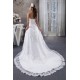A-Line Strapless Satin Lace Wedding Dresses 2030979 A-Line Strapless Satin Lace Wedding Dresses 2030979