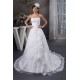 A-Line Strapless Satin Lace Wedding Dresses 2030979 A-Line Strapless Satin Lace Wedding Dresses 2030979
