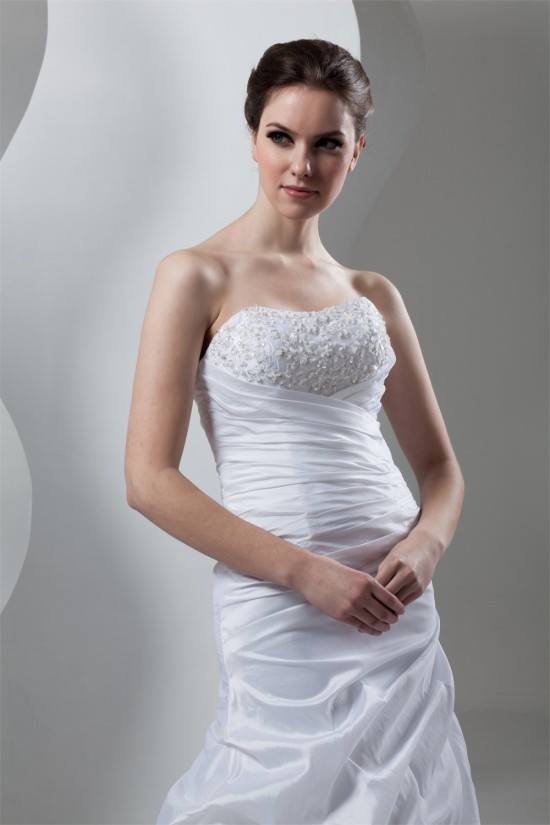 Soft Strapless Sleeveless Court Train Wedding Dresses 2030985 Soft Strapless Sleeveless Court Train Wedding Dresses 2030985