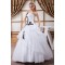 Strapless Ball Gown Sleeveless Satin Organza Beautiful Wedding Dresses 2030995