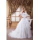 A-Line Strapless Satin Organza Princess Lace Wedding Dresses 2030997 A-Line Strapless Satin Organza Princess Lace Wedding Dresses 2030997