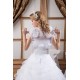 A-Line Strapless Satin Organza Princess Lace Wedding Dresses 2030997 A-Line Strapless Satin Organza Princess Lace Wedding Dresses 2030997