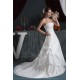 Strapless Satin Taffeta A-Line Sleeveless Lace Beautiful Wedding Dresses 2030999