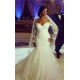Long Sleeves Mermaid Lace Wedding Dresses Bridal Gowns 3030012 Long Sleeves Mermaid Lace Wedding Dresses Bridal Gowns 3030012