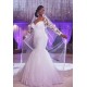 Long Sleeves Mermaid Lace Wedding Dresses Bridal Gowns 3030012 Long Sleeves Mermaid Lace Wedding Dresses Bridal Gowns 3030012