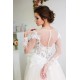 Sheer Long Sleeves Lace Tulle Wedding Dresses Bridal Gowns 3030018 Sheer Long Sleeves Lace Tulle Wedding Dresses Bridal Gowns 3030018