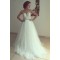Lace Tulle Illusion Neckline Wedding Dresses Bridal Gowns 3030022