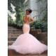 Mermaid Lace Straps Sleeveless Wedding Dresses Bridal Gowns 3030026