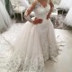 Long Sleeves V-Neck Lace Wedding Dresses Bridal Gowns 3030056 Long Sleeves V-Neck Lace Wedding Dresses Bridal Gowns 3030056