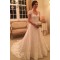 A-Line Short Sleeves Lace Wedding Dresses Bridal Gowns 3030058