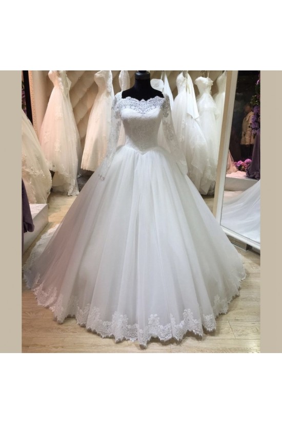 Long Sleeves Lace Wedding Dresses Bridal Gowns 3030066 Long Sleeves Lace Wedding Dresses Bridal Gowns 3030066
