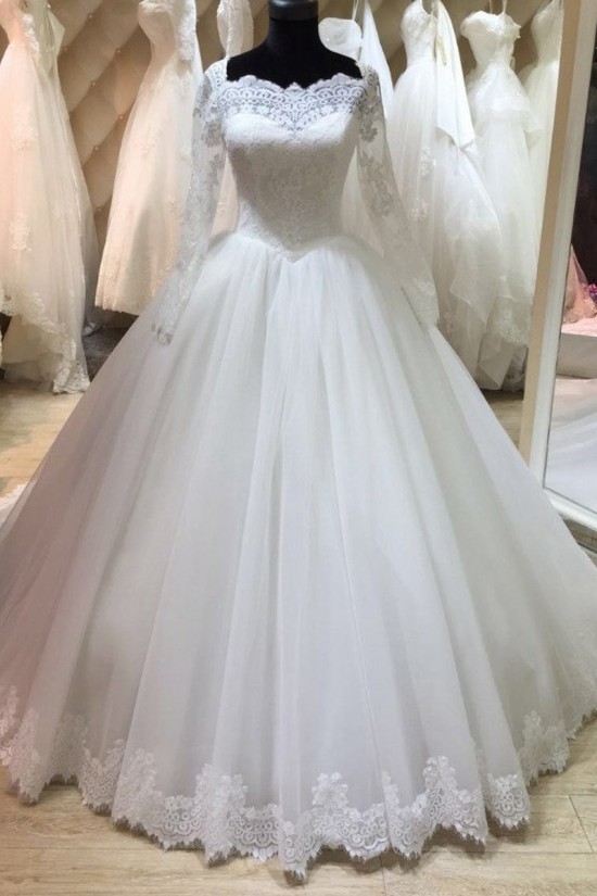 Long Sleeves Lace Wedding Dresses Bridal Gowns 3030066 Long Sleeves Lace Wedding Dresses Bridal Gowns 3030066