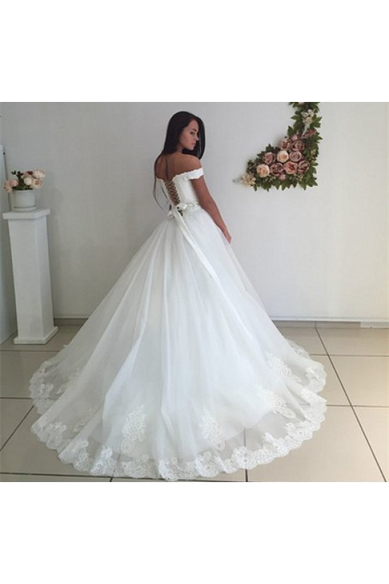 Lace Off-the-Shoulder Wedding Dresses Bridal Gowns 3030071 Lace Off-the-Shoulder Wedding Dresses Bridal Gowns 3030071