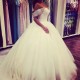 Ball Gown Off-the-Shoulder Beaded Tulle Wedding Dresses Bridal Gowns 3030082 Ball Gown Off-the-Shoulder Beaded Tulle Wedding Dresses Bridal Gowns 3030082