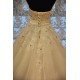 A-Line Sweetheart Crystal Lace Wedding Dresses Bridal Gowns 3030084